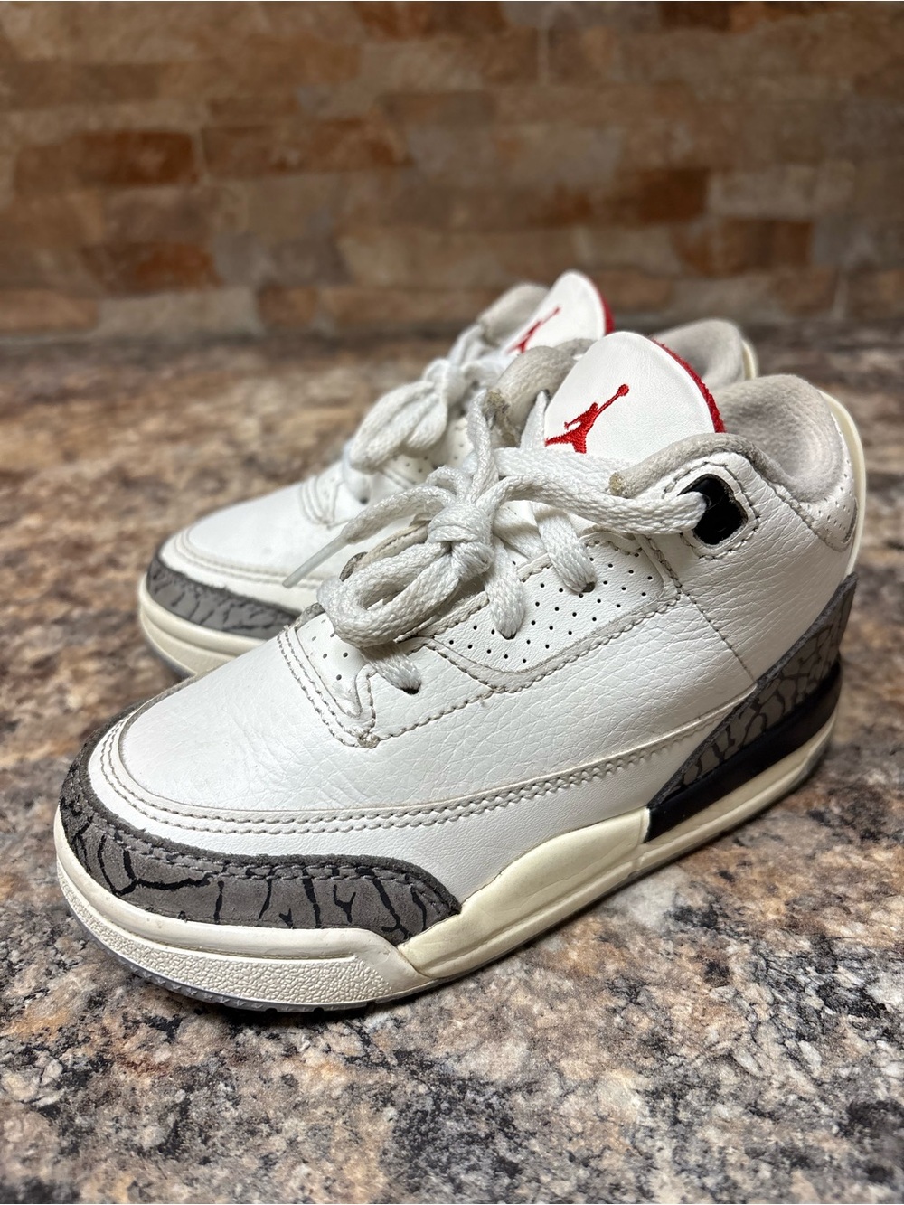 Nike Air Jordan 3 Retro White Cement Reimagined Size 9C